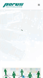 Mobile Screenshot of porustechnologies.net